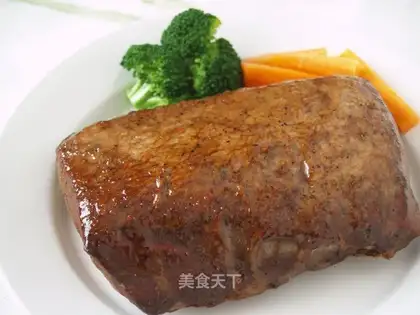 Black pepper pork chop
