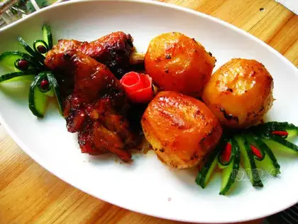 Chicken flavored potatoes