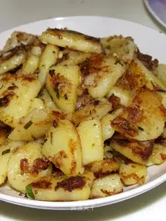 Scallion kang potato