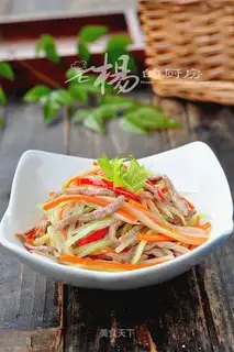 stir-fried beef with cabbage