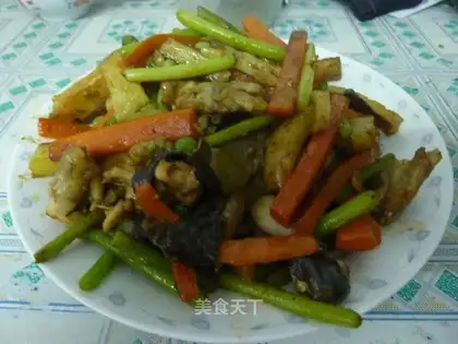 Grilled bullfrog