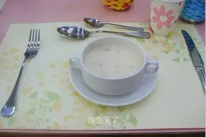 Mushroom corn soup