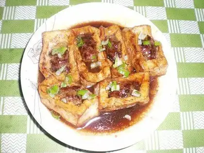 Hakka fried tofu