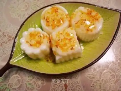 Osmanthus milk jelly