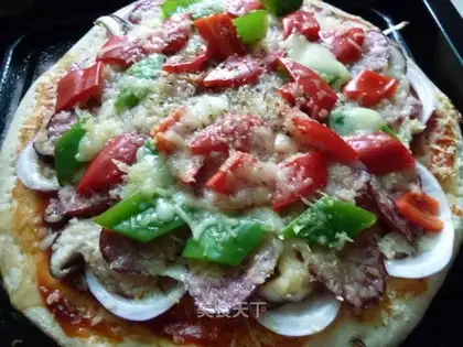 Salami's pizza