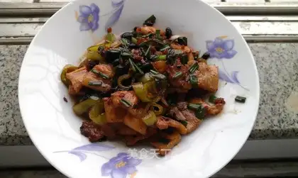 Pork belly with black pepper