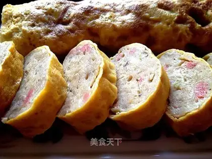 Golden chicken roll
