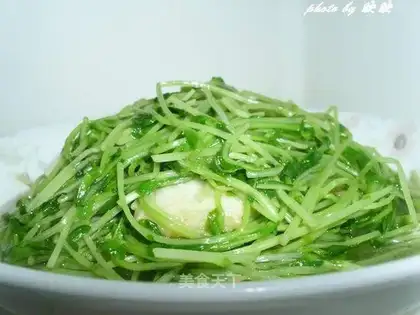 Garlic bean sprouts