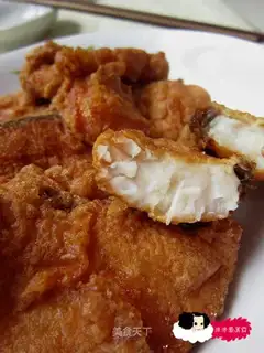 Crispy fish nuggets