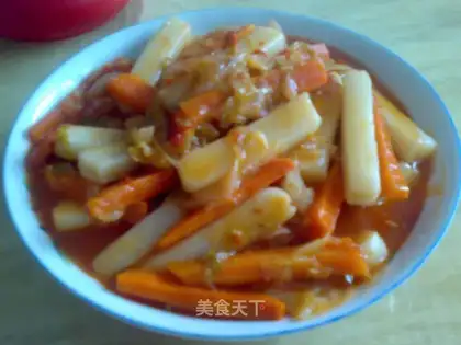spicy fried rice cakes