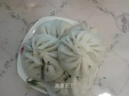 Hairdressing vegetarian steamed buns