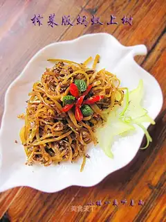 Pickled vegetable version of ants on the tree