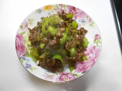 black pepper beef