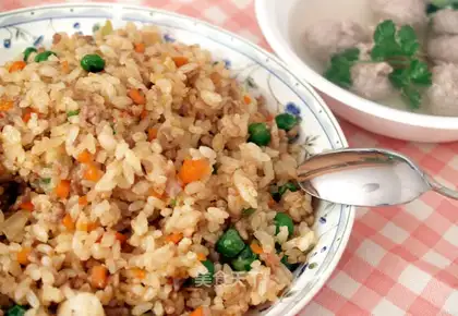Mexican sausage fried rice
