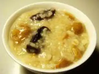 Red dates and chestnut porridge