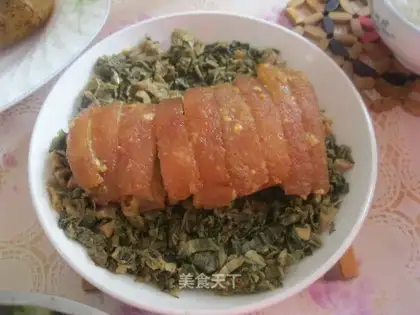braised pork with dried vegetables