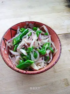 stir-fried shredded radish