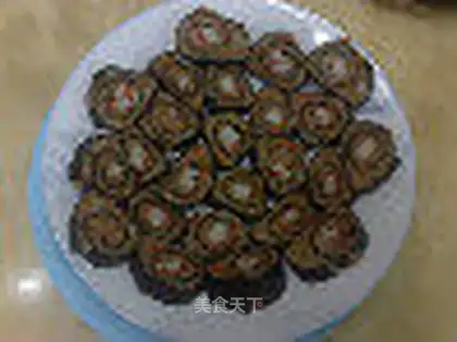Pumpkin and seaweed roll