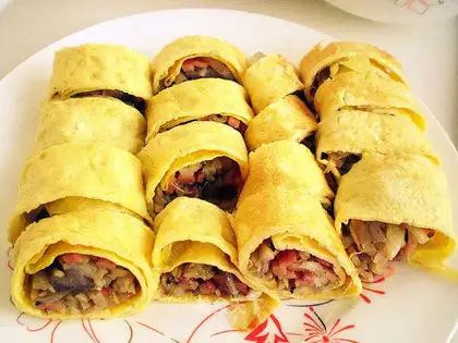 Vegetable egg roll