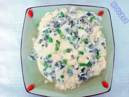 Steamed egg with white ginseng