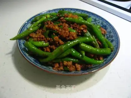 Love with Minced Pork with Hangjiao