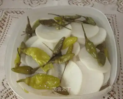 Pickled radish