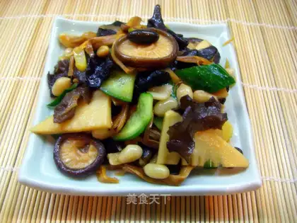Home-made vegetarian assorted
