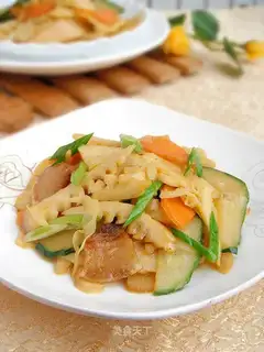 stir-fried fresh vegetables