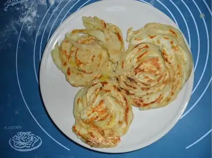 Durian scallion pancake