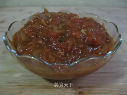 Homemade pizza sauce
