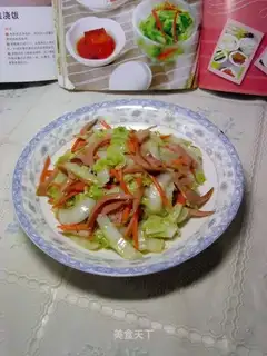 stir-fried three shredded cabbage