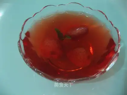Strawberry soup