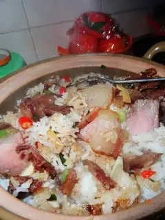 cured pot rice