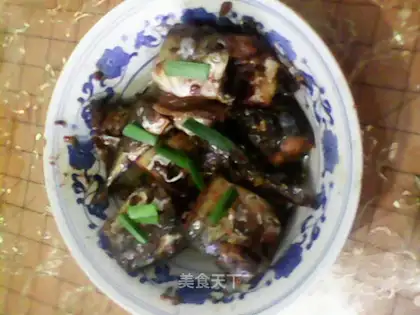 Braised Spanish mackerel