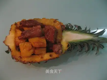 Pineapple ribs boat