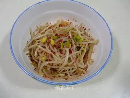 Korean salad soybean sprouts