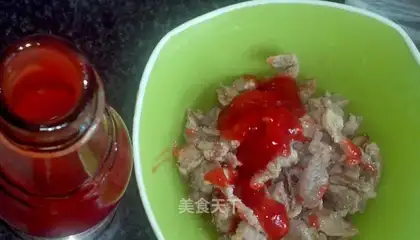 Tenderloin with tomato sauce