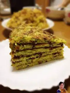 Sophora japonica egg cake