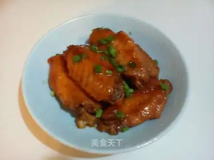 Chicken wings in soy sauce