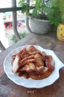 Homemade roast pork