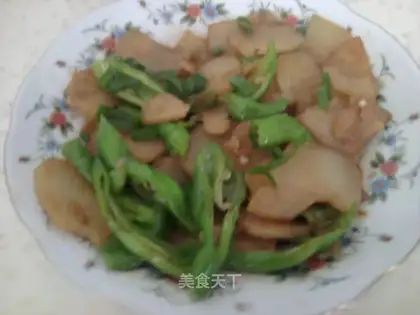 Home-cooked potato chips