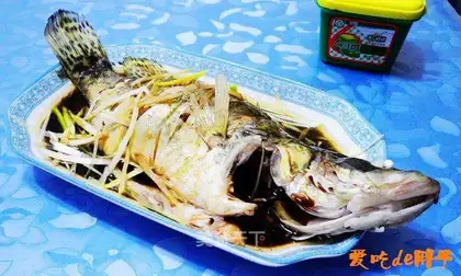 Steamed mandarin fish