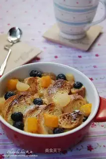 Fruit bread pudding