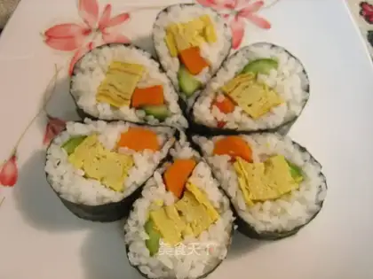 Water drop sushi