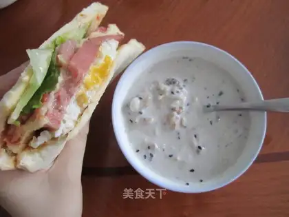 milk egg mash