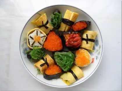 Colorful kimbap