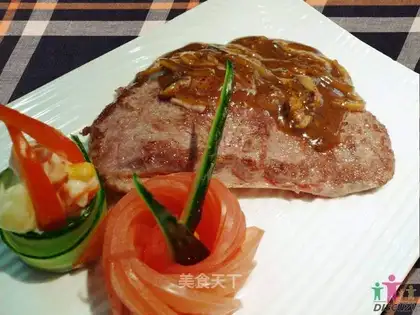 Fry delicious sirloin steak