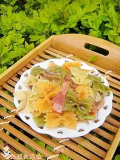 Bacon Butterfly Noodles