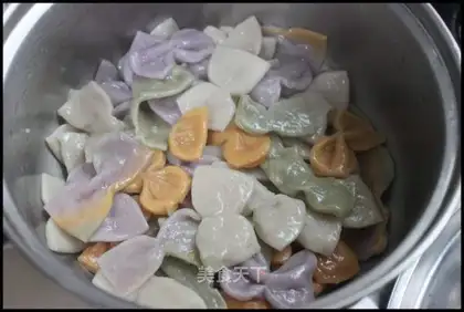 Colorful Butterfly Noodles