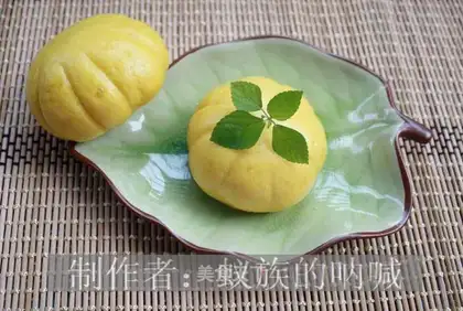 Shell bean paste steamed buns
